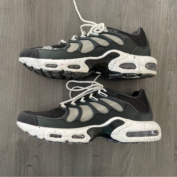 Nike Air Max Terrascape Plus size 10.5 black gray white sneakers shoes - Picture 10 of 14